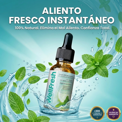 Gotas Naturales para el Mal Aliento
